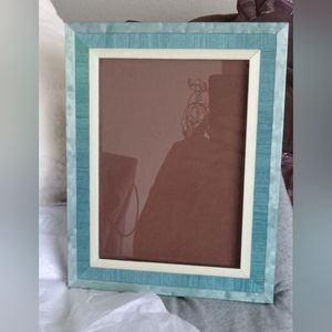 ❤️‍🔥HP! Italian Luxury Natalini Blue and White Picture Frame 5"x7" EUC